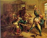 Antony Paintings - Antony Van Corlear Brought into the Presence of Peter  Stuyvesant by John Quidor